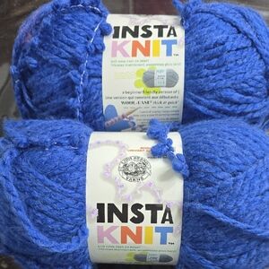 InstaKnit Blue Yarn Bundle